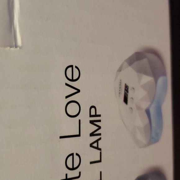 Never Used Heart Shaped Nail Lamp - Picture 2 of 2